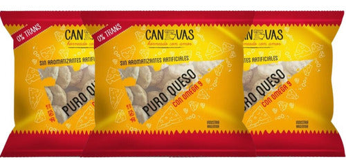 Canvas Puro Queso Crackers 150 Grs - 3 Units 0