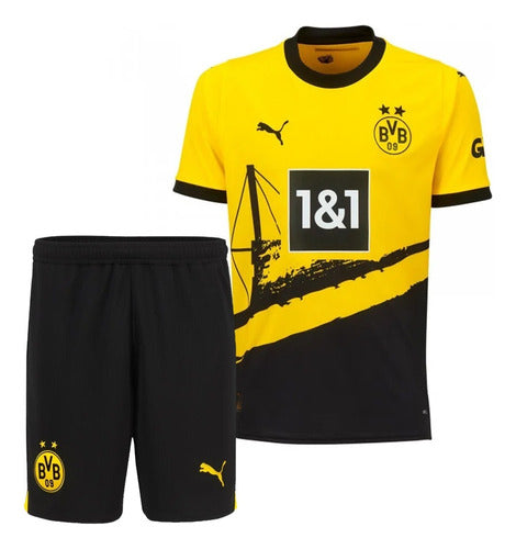 Borussia Dortmund Home Kit Puma 2023/24 - Kids 0