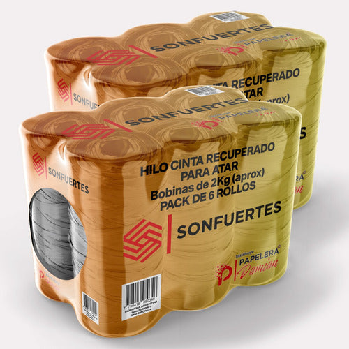 SonFuertes® Packing Tape for Bundling - Pack of 12 0