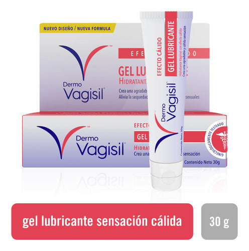 Kit X 2 Geles Lubricante Dermo Vagisil Efecto Cálido 30gr 1