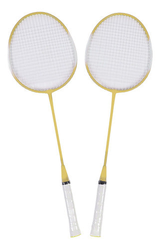 Conjunto De Badminton Para Adultos, 2 Jogadores, Ferro De Ba 2