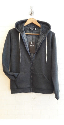 The Look Box Cotton Full Fleece Jacket 1