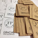 Littlegleaner 100 Personalized Kraft Tags Choose Design 7x4cms 7