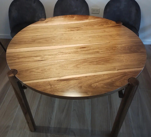 Proyecto_359 Round Solid Wood Top 2