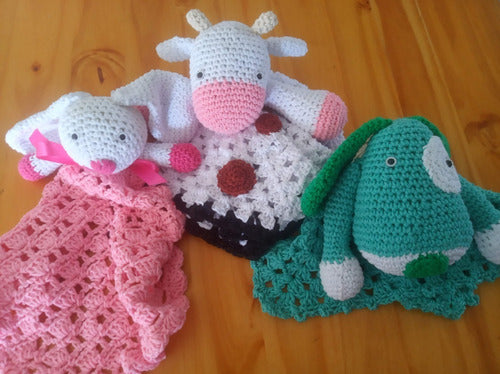 So Far So Good Manta De Apego Crochet - Vaca Amigurumi 2