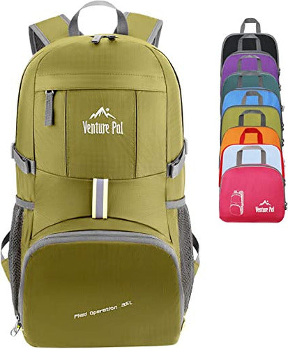 Venture Pal 35L Ultralight Lightweight Packable Foldable Travel Camping Hiking Backpack 0