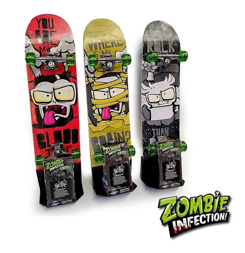 Skate Patineta Lija Zombie Infection Hasta 100 Kg Lic. Ofici 3