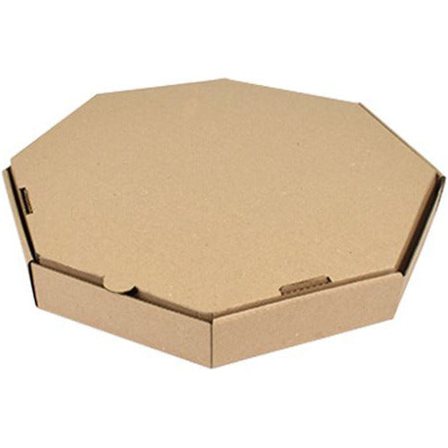 Caja Para Pizza Octogonal 32x32x4 Cm X 100 Unidades 1