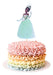 Pincho X1 Topper Cake 25cm Adorno Para Torta Tiana 0