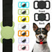 BsASTECNO Silicone Case for Dog Collar Compatible with Airtag 1