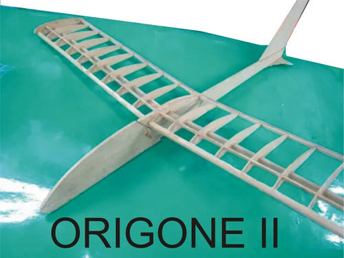 Aerostar Origone II 2 P/ Armar Aeromodelismo Escolar Madera Balsa 1