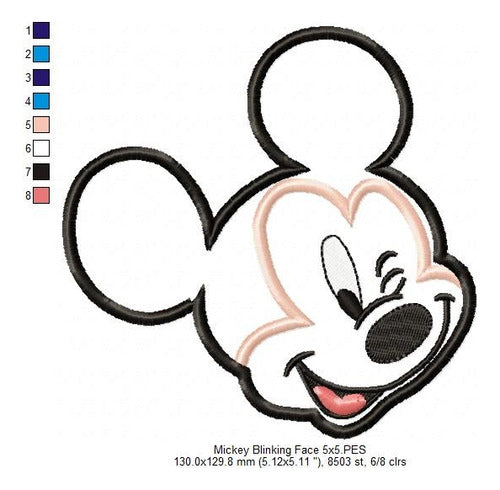 Elma Matrizes Matriz Para Bordados Maquina Infantil Mickey Mouse 4316 2