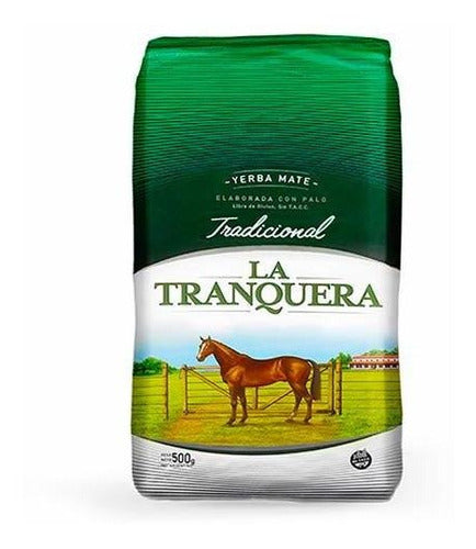 L.Tranque Pack of 12 Units Yerba 500 Gr 0