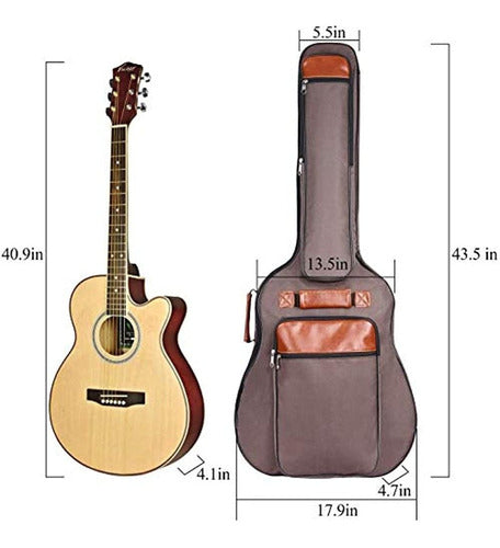 Cahaya Bolsa Para Guitarra 41 Pulgadas Versión Premium Imper 1