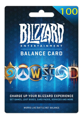 Battlenet Battle.net Blizzard Egift Card 100 Usd Americas 0