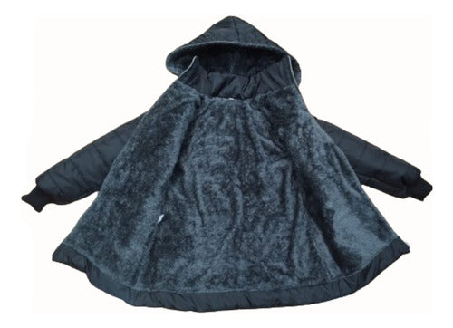 Kids Jacket Coat with Removable Hood Polar for Boys and Girls 2