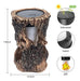 Pearlstar Solar Lantern Luces Para Exteriores, Tiki Stump On 3