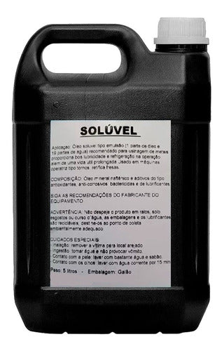 Óleo Solúvel  Mineral   5 Litros Emulsão Leitosa 1