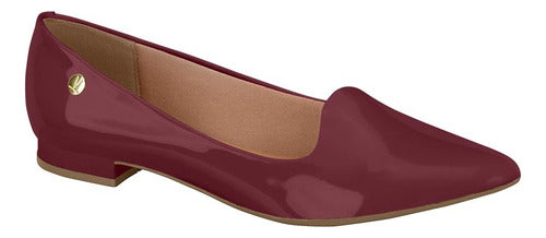 Vizzano Comfort Ballerina Flats 1206 Vino Cha Natshoes 0