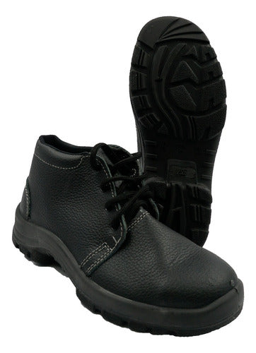 V-Seg Black Safety Ankle Boot Without Toe Cap - Sizes 39-46 1