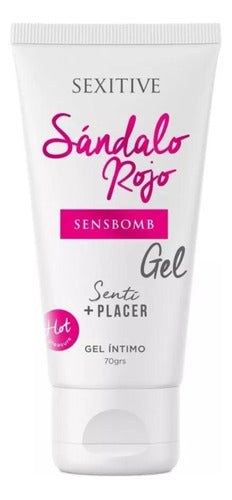 Sexitive Gel Lubricante Estimulante Femenino Sandalo Rojo 1