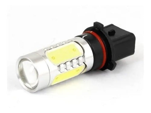 Car LED Light Bulb P13w Cob with Magnifier - White 12v Ultra LED 0
