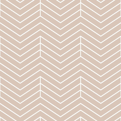 Muresco Vinyl Wallpaper Picnic 2 Pink and White Chevron 2326-2 0