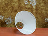 White Conical Floor Lamp Shade 10-25/16 cm Height Pr 3