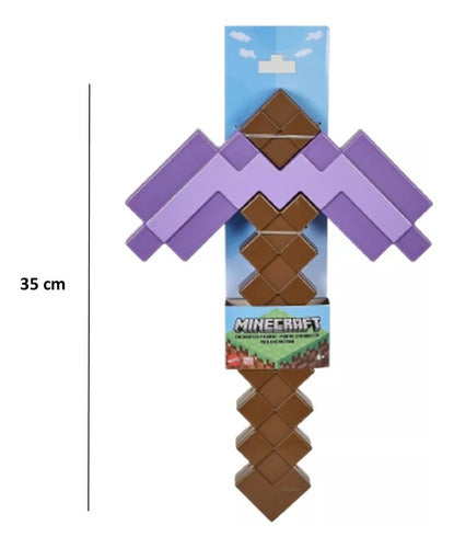 Mattel Minecraft Enchanted Pickaxe 35cm Toy HFF59 0