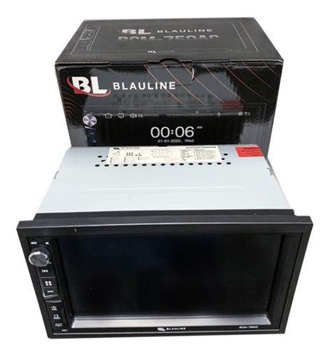 Blauline Android iOS Bluetooth Radio Mirror 7" Screen 1