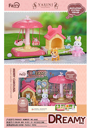 Playset Bay Dreamy Conejos Parque Para Mascotas Ub 1