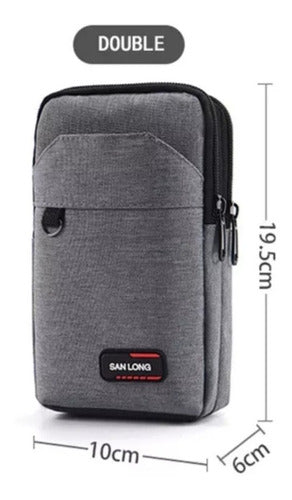 San Long Cellular Waist Pouch - Blue 1