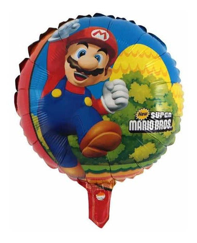 Latex Super Mario Bros Mario and Luigi Balloons with 20 Latex Balloons 1