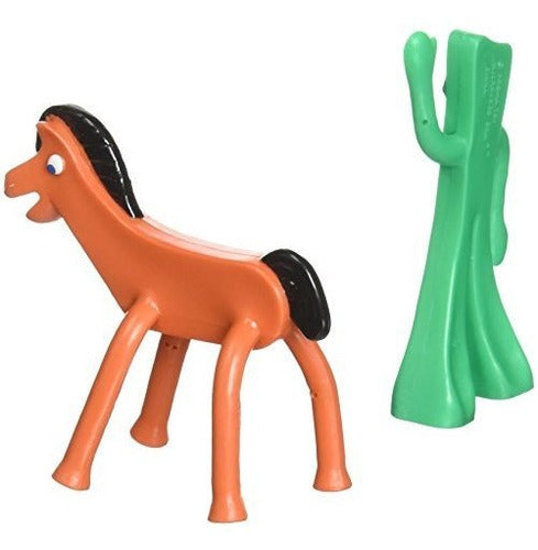 NJ Croce Gumby and Pokey Mini Bendable Pair 1