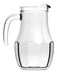 Set of 6 Nadir Tango Glass Jugs for Juice, Water, and Soda 1.5L Each 1