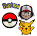 Parche Bordado Pokemon Pikachu Pokebola Ash X Unidad Adr 0