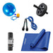 Ranbak Kit9 Mat + Rope + Resistance Bands + Ab Wheel + Ball with Free Shipping 0