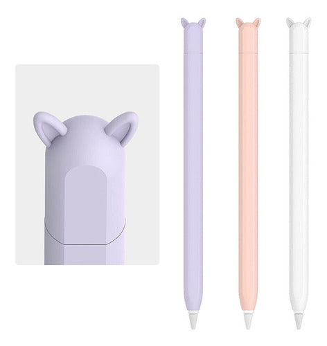 3 Fundas De Silicona Para Apple Pencil 2 Generaci N 0