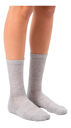 City Citadel Fearless Women's Mid-Calf Cotton Socks 3500 21