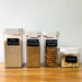 Stackable Hermetic Jars Set with Lids and Labels - Set of 6 6