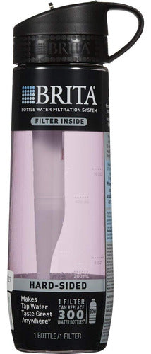 Brita Botella Agua Filtro 23.7 Onzas Rosa 1