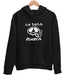 Hoodie Kangaroo Sweatshirt with Rock La Vela Puerca Print 01 0