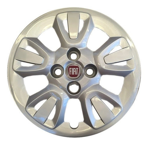 14 Inch Wheel Rim with Fiat Uno Novo Logo - Attractive Design 0