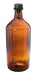 40 Glass Bottles Agropecuario Gin Amber 500cc with Cap 0