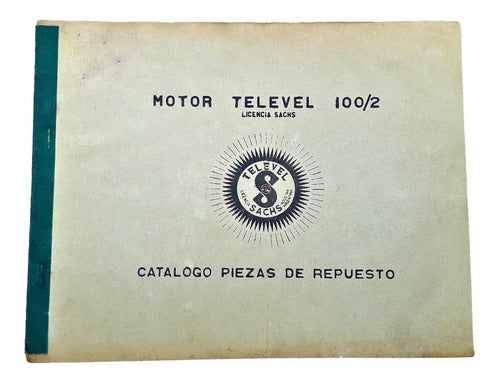 Sachs Televel 100/2 Vintage Spare Parts Catalog Original 0