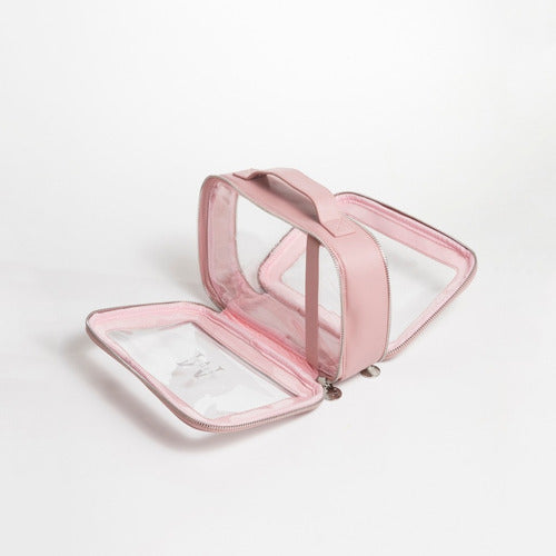 Organizador De Maquillaje Luxury Pink Bag De Melody Scher 1