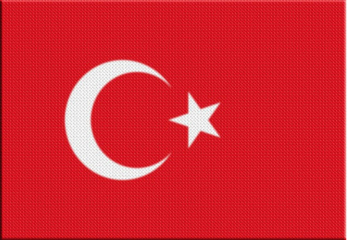 PasiónDelHincha Termoadhesivo Bandera Turquia 0