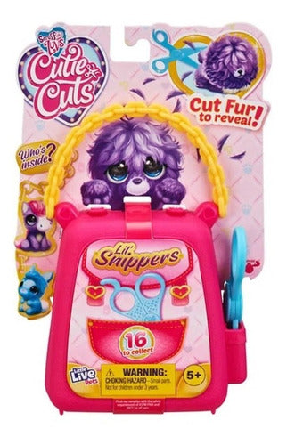 Peluche Scruff A Luvs Playset Cutie Cuts Lil Snippers 30161 0