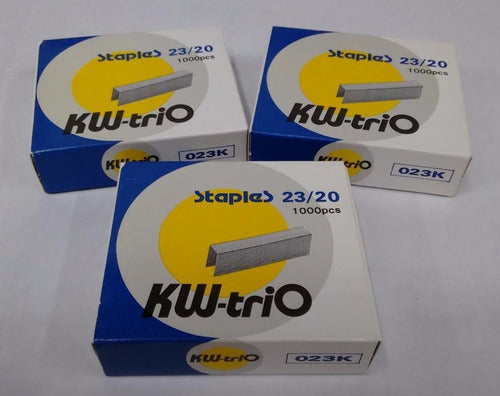 KW-trio 23/20 Clasp Fasteners 10 Boxes x 1000 1