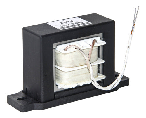 Transformador 220v. / 12v. 50w. (4 Amp) Corriente Alterna 0